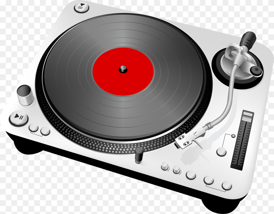 Record Player Clipart Nonstop Mix Vol 01 1985, Cd Player, Electronics, Disk Free Transparent Png