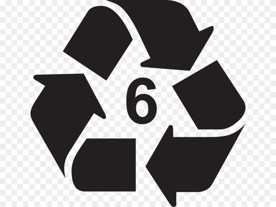 Transparent Recycle Clipart Black And White, Recycling Symbol, Symbol Png