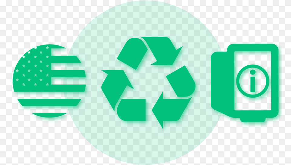 Transparent Recycle Icon Simbolo Reciclagem Vetor, Green, Accessories, Gemstone, Jewelry Free Png Download