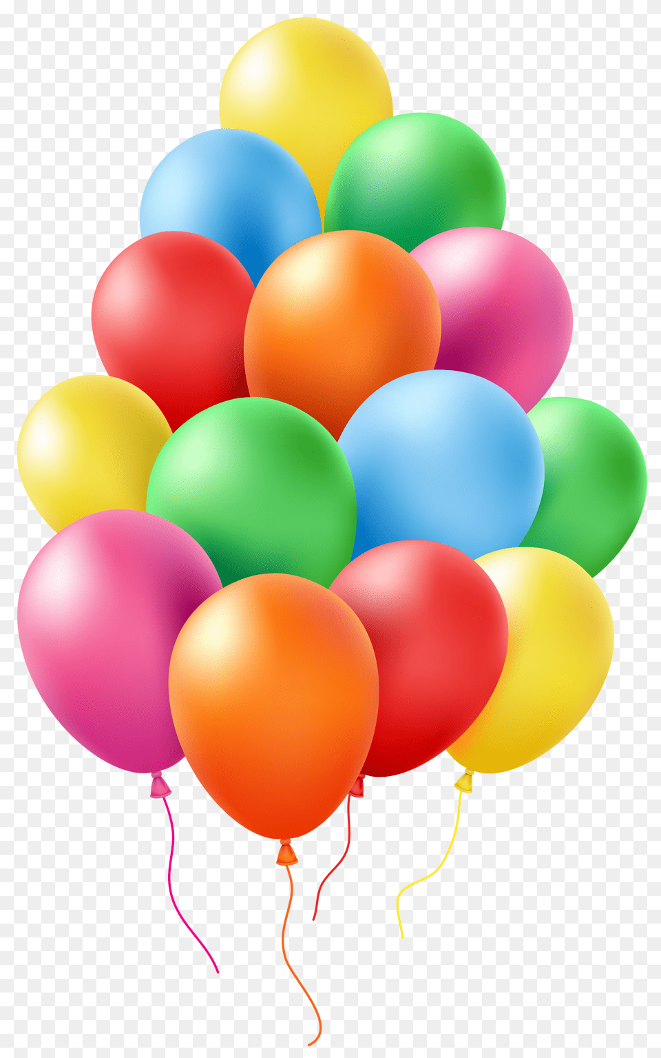 Transparent Red And Gold Balloons Clipart, Balloon Png