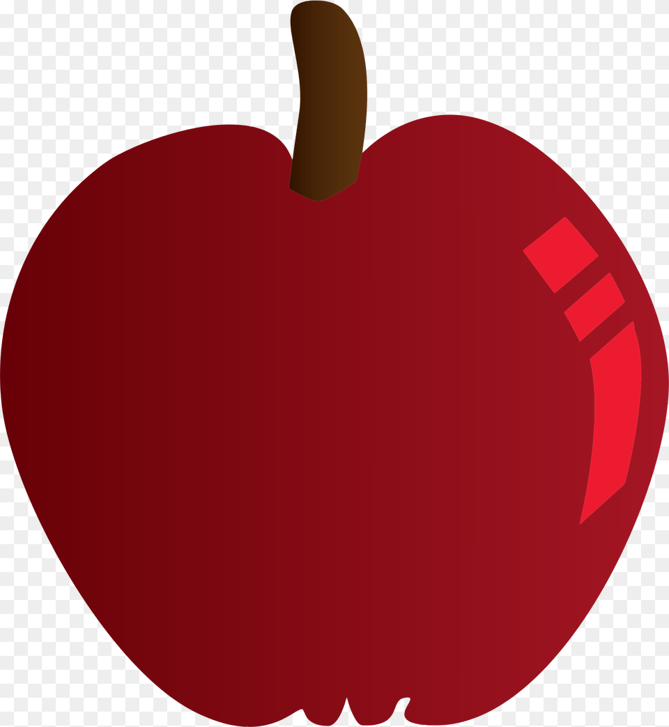 Transparent Red Apple, Plant, Produce, Fruit, Food Png Image