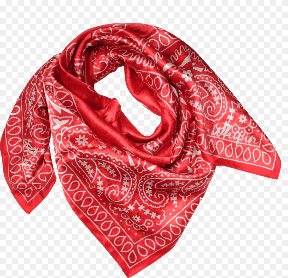 Transparent Red Bandana Red Bandana, Accessories, Clothing, Headband, Scarf Free Png Download