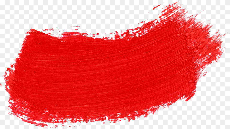 Transparent Red Brush Stroke Png Image