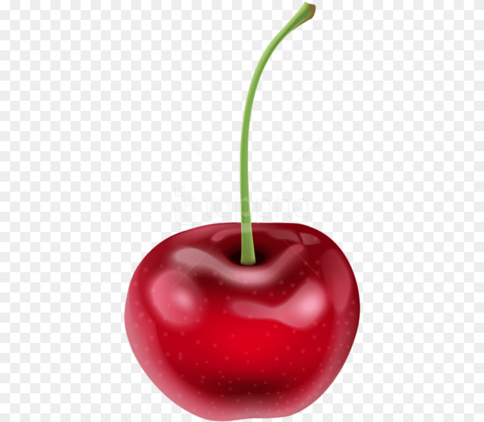 Transparent Red Cherry Clipart, Food, Fruit, Plant, Produce Png
