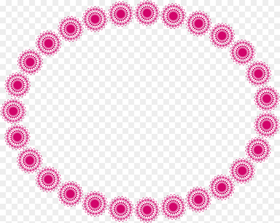 Transparent Red Circle Frame, Purple, Accessories, Flower, Plant Png Image