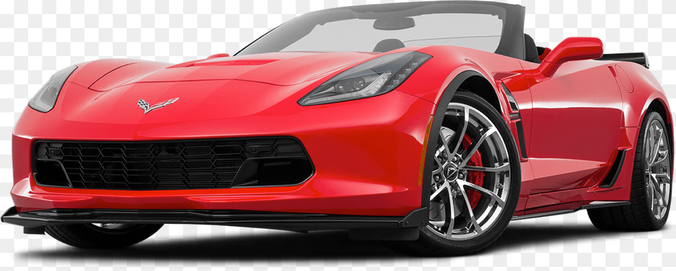 Transparent Red Corvette Chevrolet, Wheel, Car, Vehicle, Coupe Free Png Download