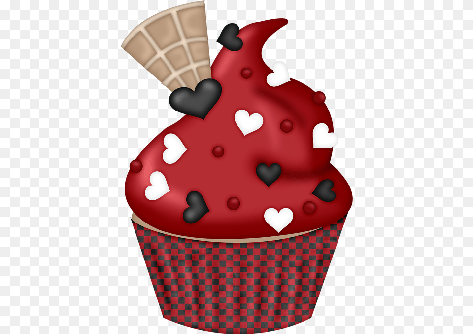 Transparent Red Cupcake Clipart Love Cupcakes, Birthday Cake, Cake, Cream, Dessert Free Png