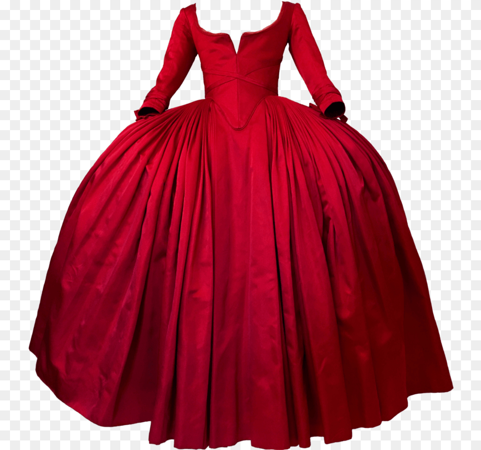 Transparent Red Dress Claire Fraser Red Dress France, Clothing, Evening Dress, Fashion, Formal Wear Free Png Download