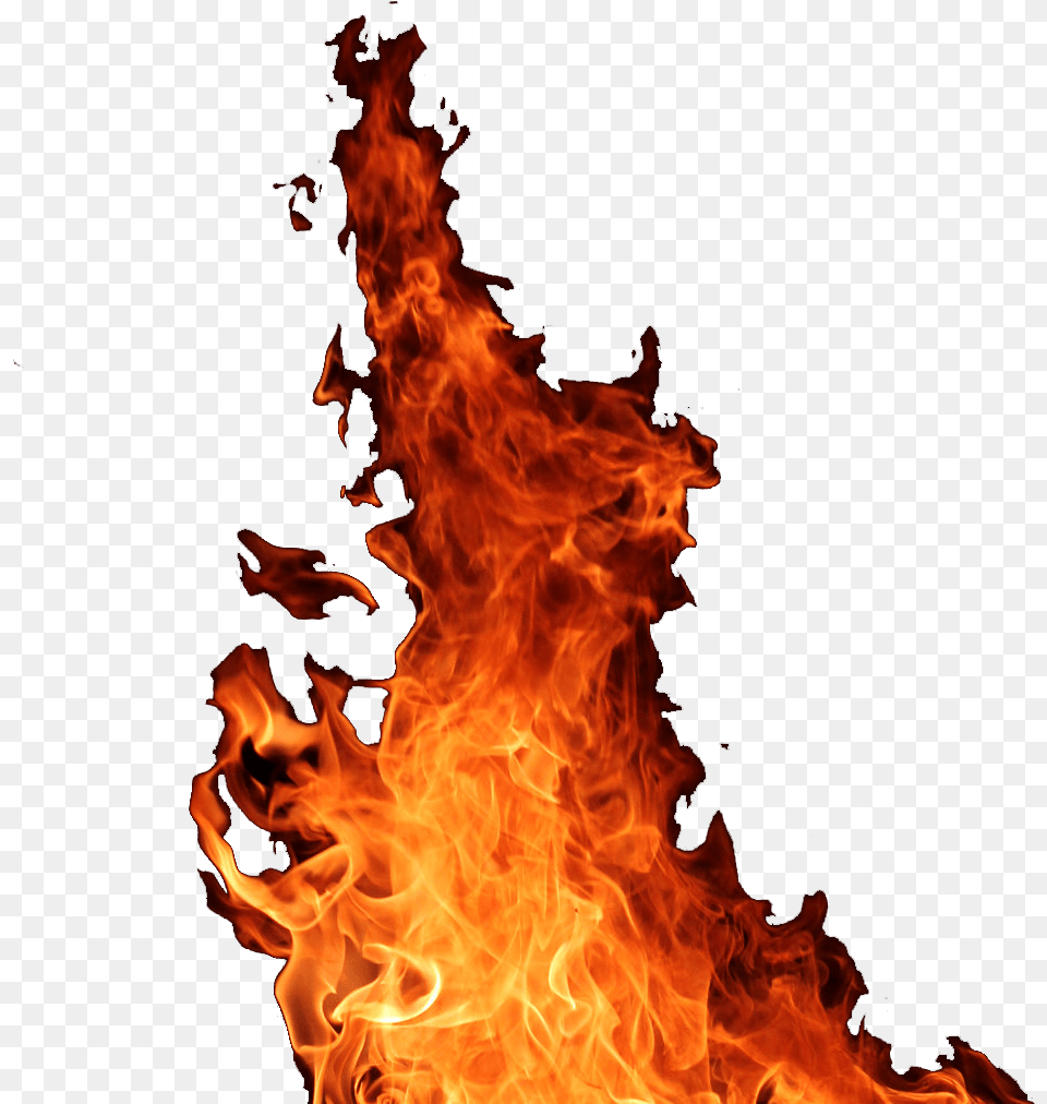 Transparent Red Fire Flame, Person, Bonfire Png Image