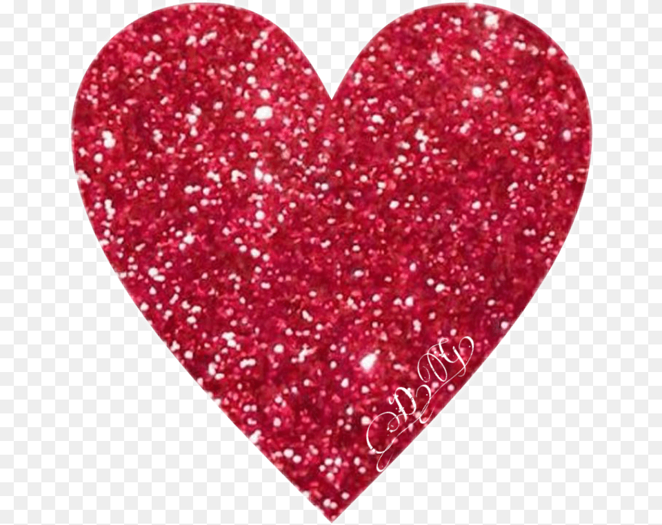 Transparent Red Glitter Transparent Red Glitter Heart Free Png