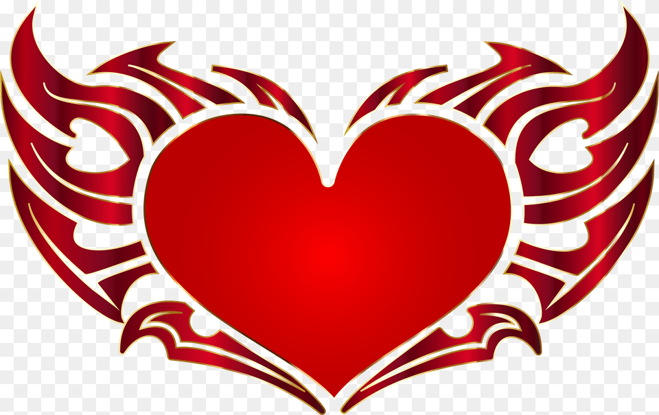 Transparent Red Heart Outline Love Symbol Images Hd Download, Dynamite, Weapon, Logo Png