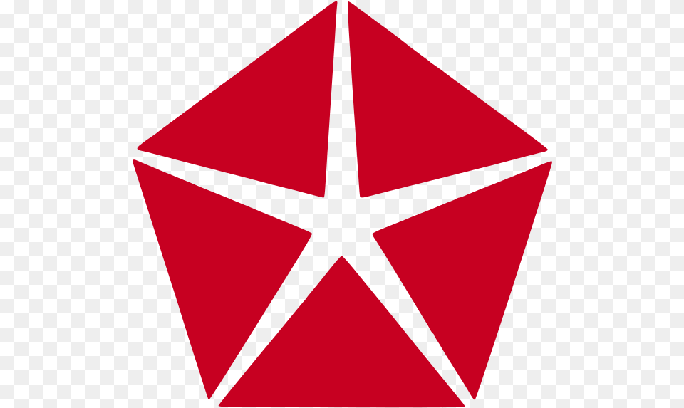 Transparent Red Hood Symbol Chrysler Pentastar Png Image