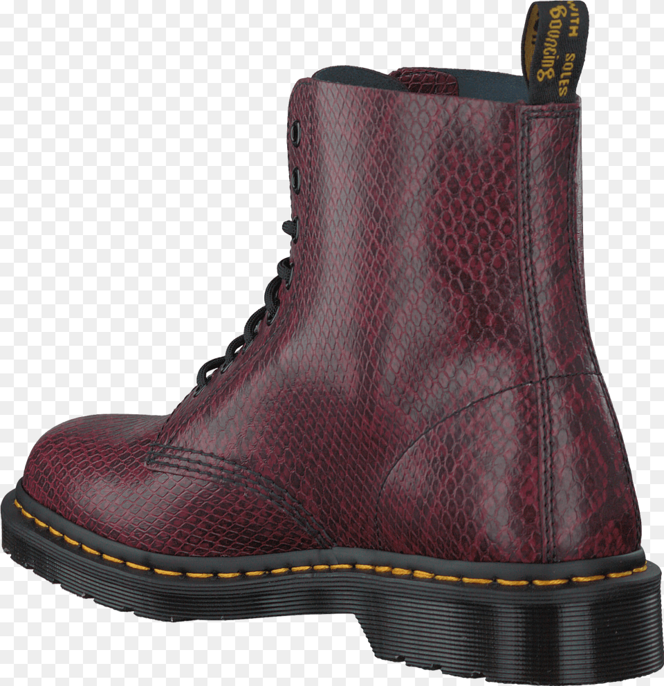 Red Lace Work Boots, Clothing, Footwear, Shoe, Boot Free Transparent Png