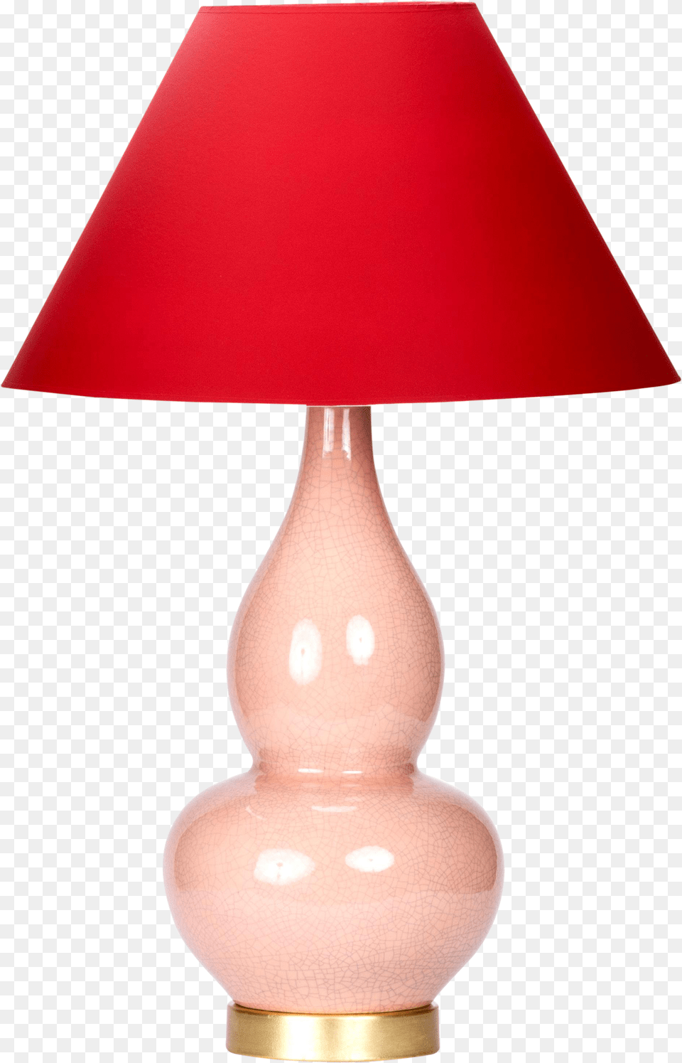Transparent Red Light Effect Lampshade, Lamp, Table Lamp Png Image