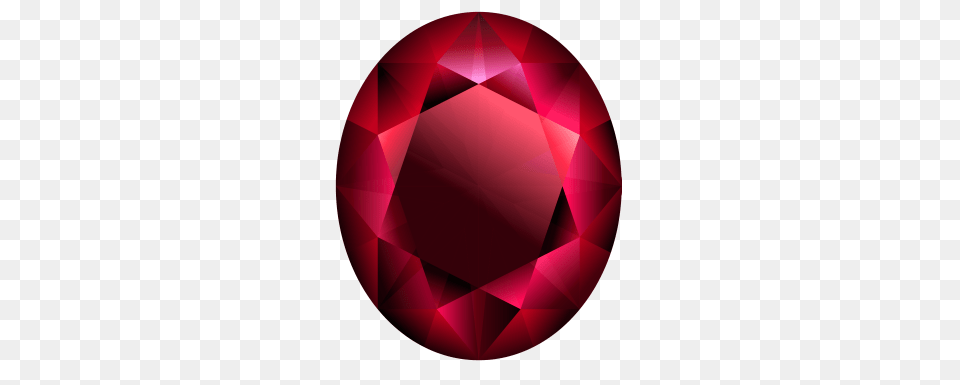 Transparent Red Oval Diamond, Accessories, Gemstone, Jewelry, Astronomy Png Image