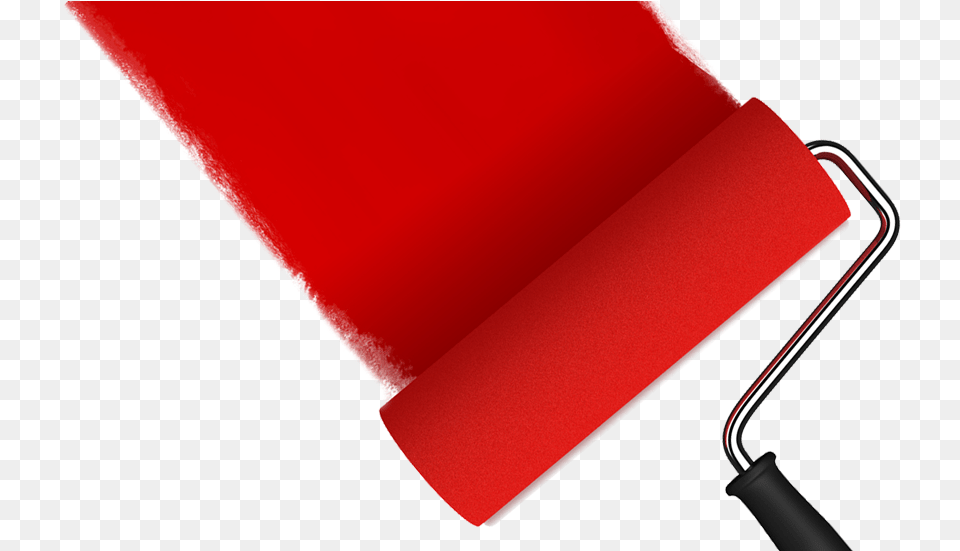 Transparent Red Paint Red Paint Roller, People, Person Free Png Download