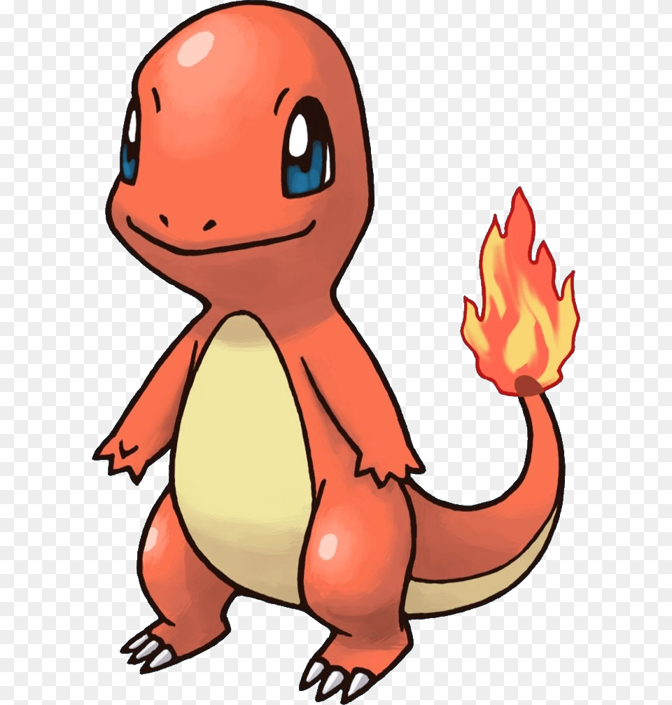 Transparent Red Pokemon Pokemon Charmander Render, Animal, Fish, Sea Life, Shark Png