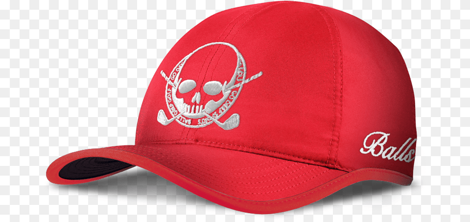 Transparent Red Skull Baseball Cap, Baseball Cap, Clothing, Hat Free Png Download