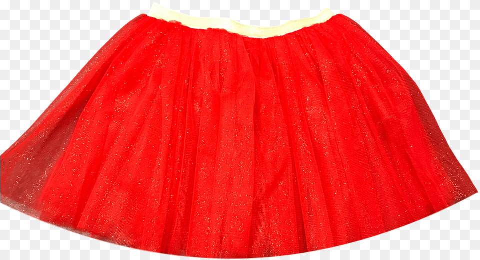 Transparent Red Sparkle Miniskirt, Clothing, Skirt Free Png