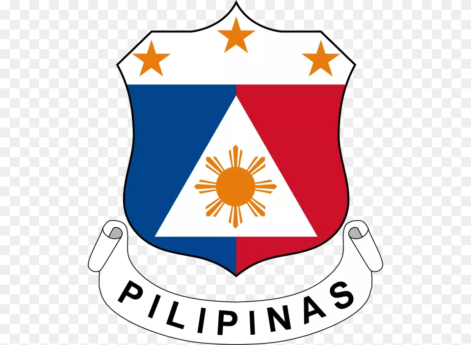 Transparent Red Sun Coat Of Arms Of Philippines, Logo, Symbol, Armor, Badge Png Image