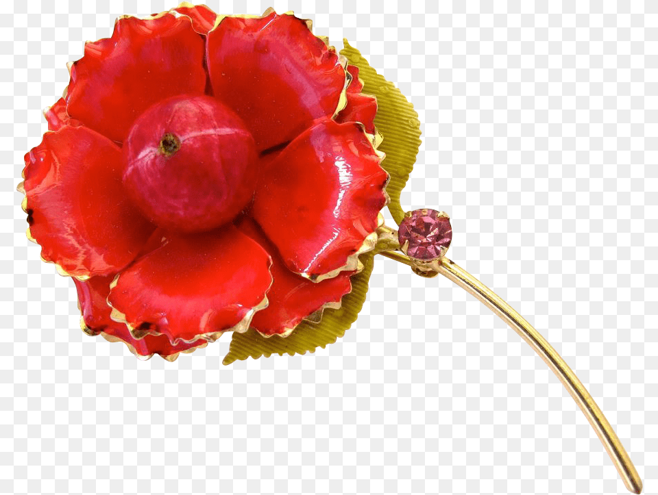 Transparent Red Tag Sale Artificial Flower, Accessories, Brooch, Jewelry, Plant Free Png Download