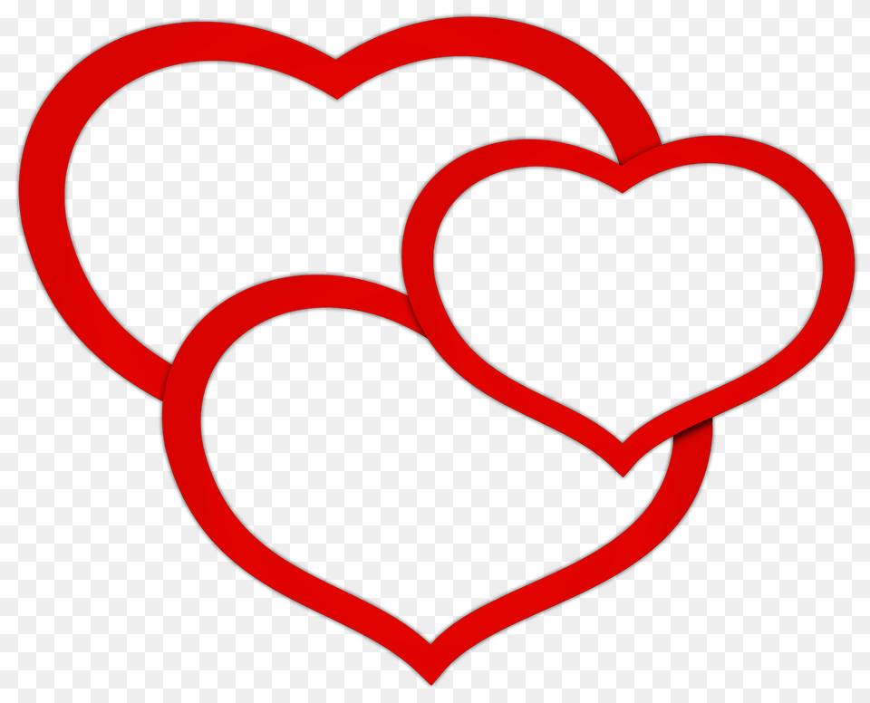 Red Triple Hearts Clipart Gallery, Heart, Dynamite, Weapon Free Transparent Png