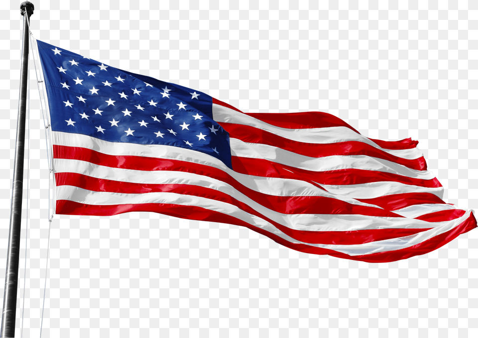 Transparent Red White And Blue Stars Flag Day June, American Flag Free Png
