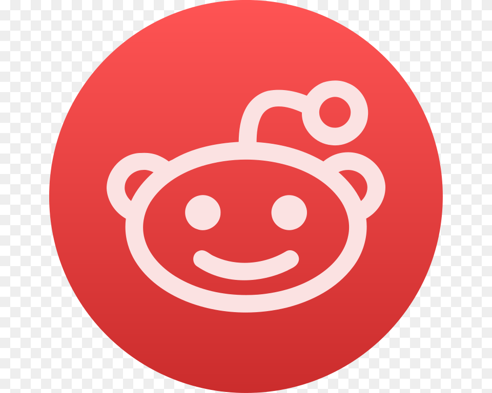 Transparent Reddit Icon Individual Social Media Logos, Logo Png