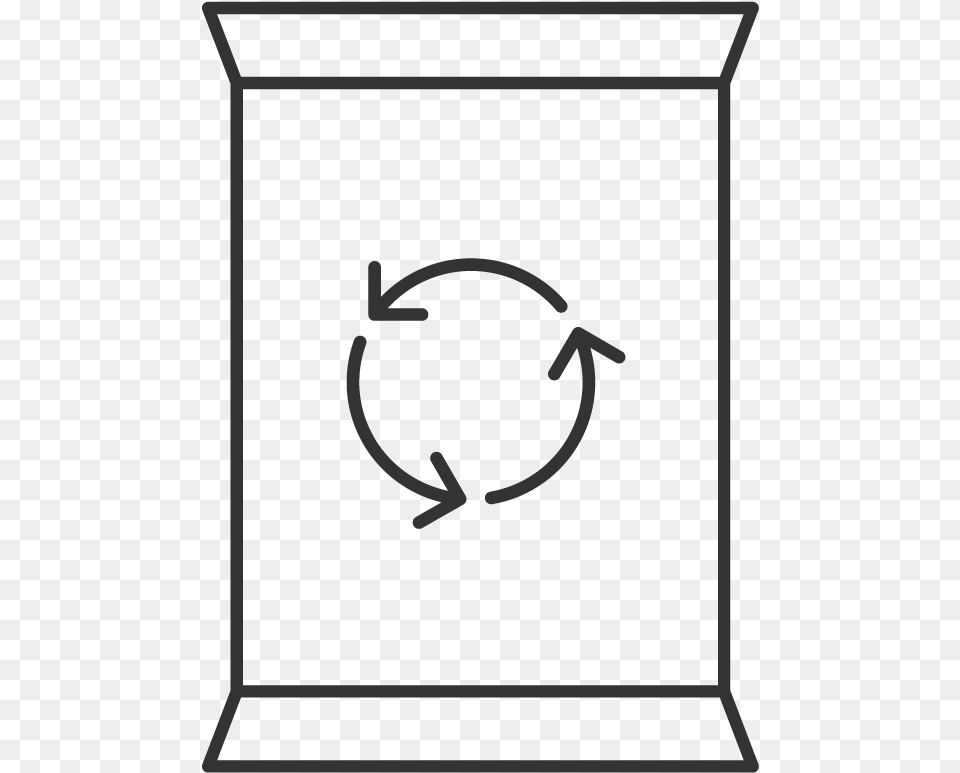 Transparent Reduce Reuse Recycle, Stencil, Recycling Symbol, Symbol Free Png Download