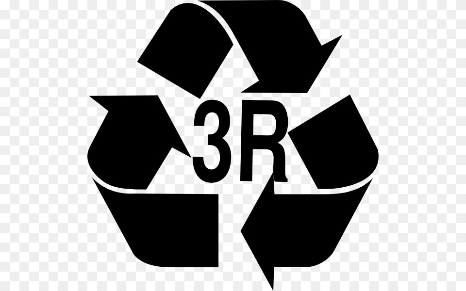 Transparent Reduce Reuse Recycle Recycle Symbol, Recycling Symbol, Bulldozer, Machine Free Png Download