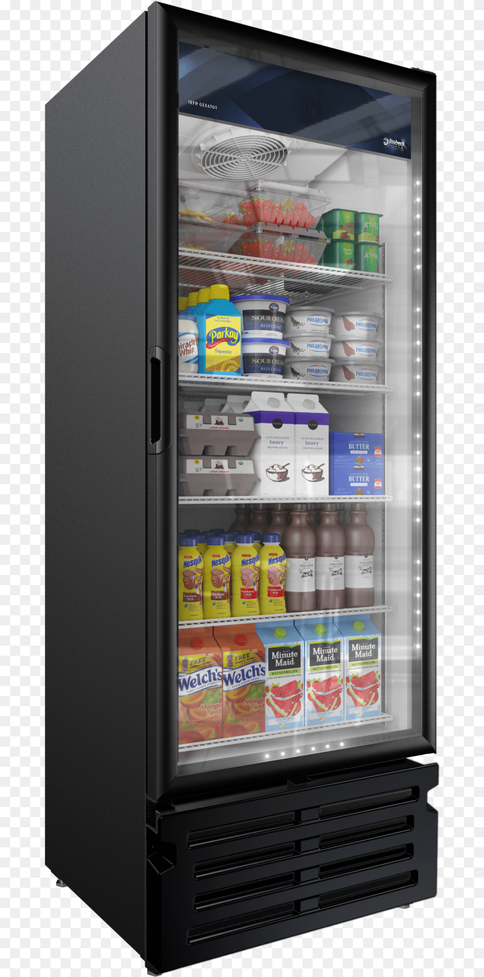 Transparent Refrigerator Single Door, Appliance, Device, Electrical Device, Machine Png