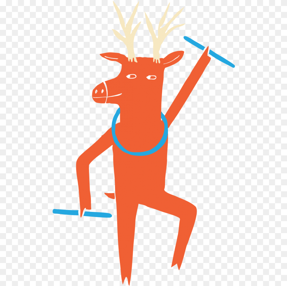 Reindeer Head, Person, Carrot, Vegetable, Produce Free Transparent Png