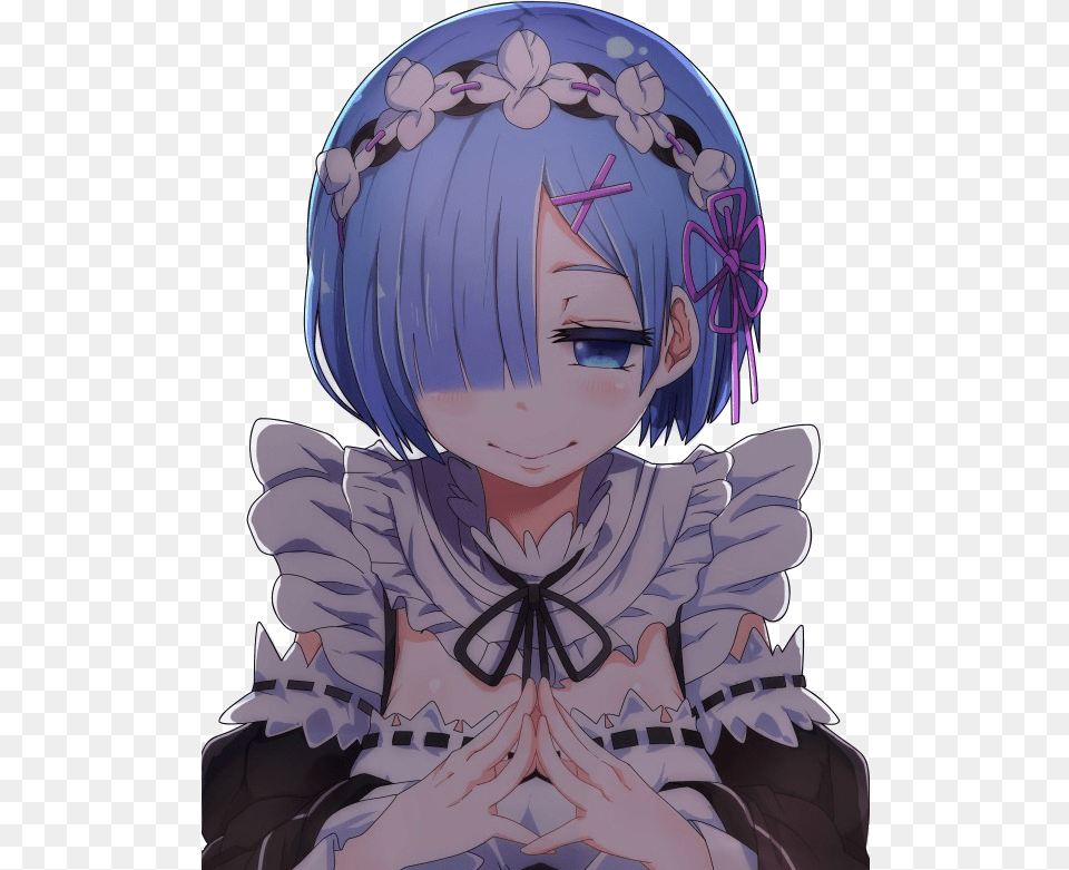 Transparent Rem Re Zero Kara Hajimeru Isekai Seikatsu Rem, Publication, Book, Comics, Adult Free Png Download