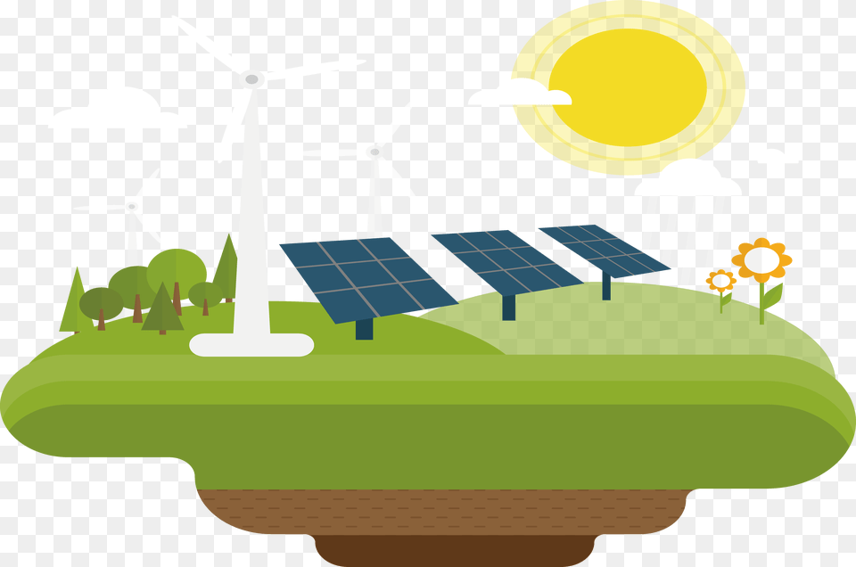 Transparent Renewable Energy Icon Clipart Solar Panel, Machine, Neighborhood, Engine, Motor Png Image