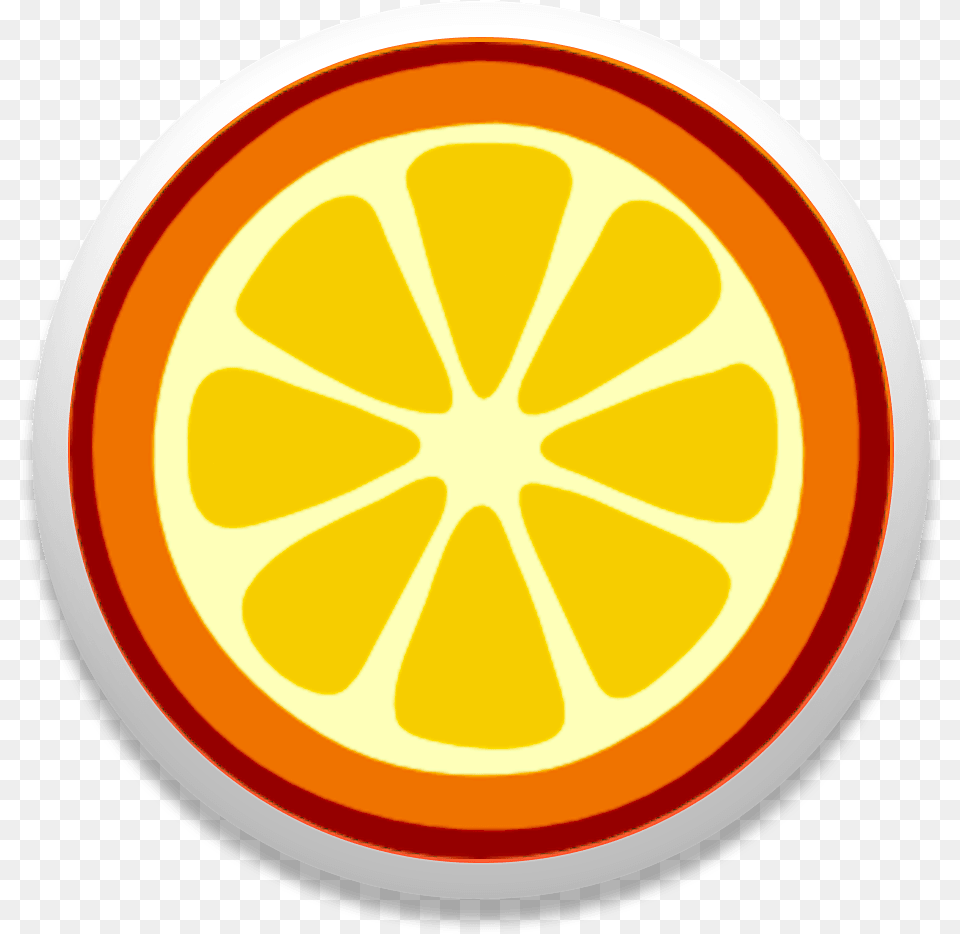 Transparent Review Icon Transparent Cucumber Slice Clipart, Citrus Fruit, Food, Fruit, Orange Png Image