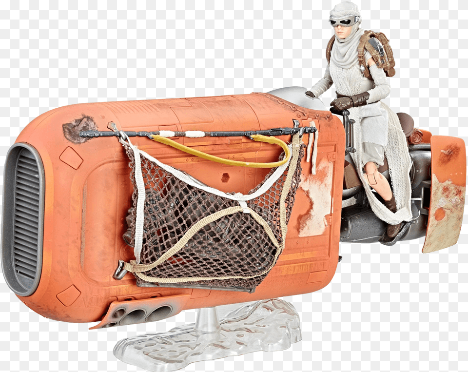 Transparent Rey S Staff Black Series Rey Speeder, Adult, Female, Person, Woman Png Image