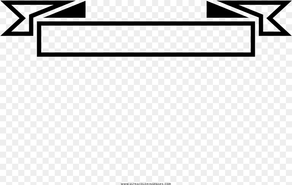 Ribbon Banner, Gray Free Transparent Png