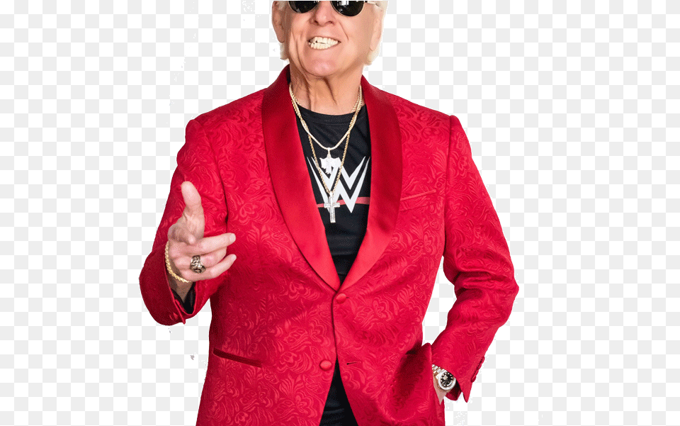 Transparent Ric Flair Woo Ric Flair, Formal Wear, Suit, Blazer, Clothing Png