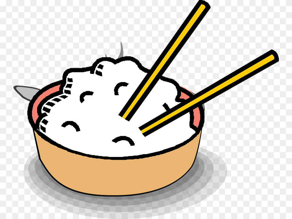 Rice Bowl Rice Clip Art, Food, Meal, Face, Head Free Transparent Png