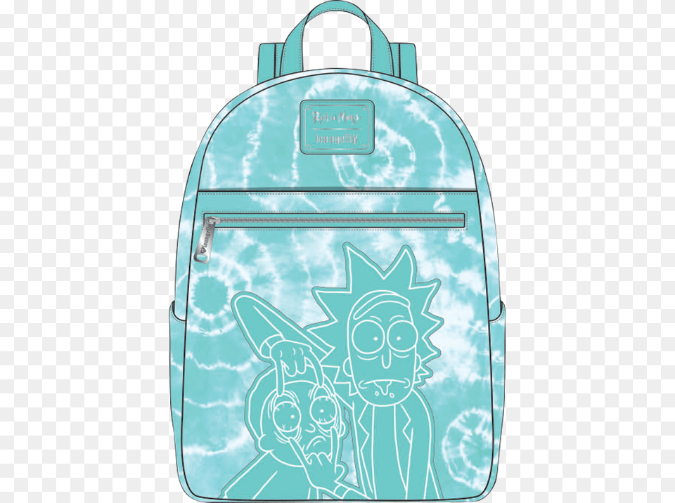 Rick And Morty Hand Luggage, Backpack, Bag, Face, Head Free Transparent Png