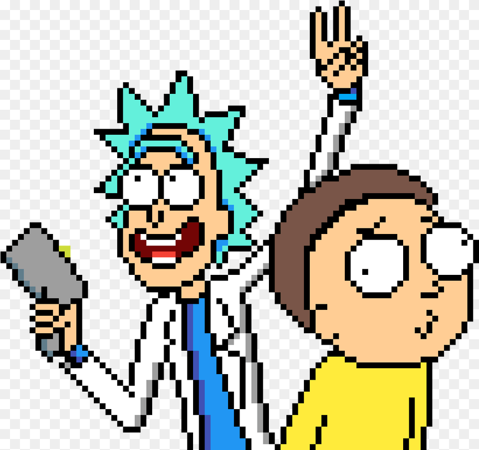Transparent Rick And Morty Rick Rick And Morty Pixel Art, Face, Head, Person Png Image