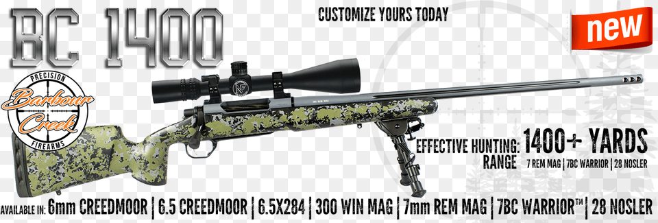 Transparent Rifle Long Range Hunting Rifle, Firearm, Gun, Weapon Free Png