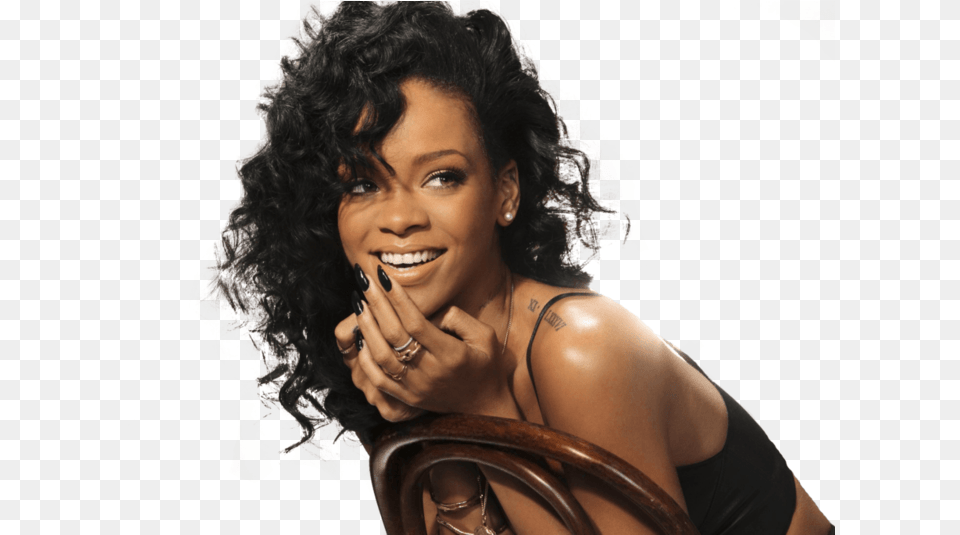 Transparent Rihanna, Head, Happy, Person, Smile Png Image
