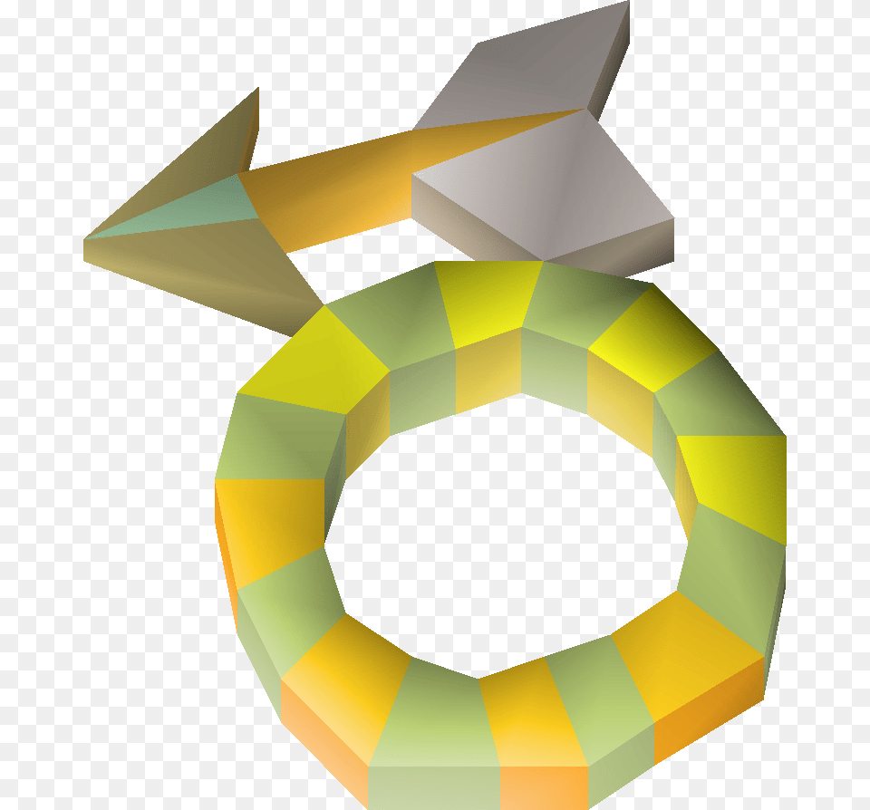 Transparent Ring Of Fire Archers Ring Osrs, Art, Paper, Symbol, Origami Png