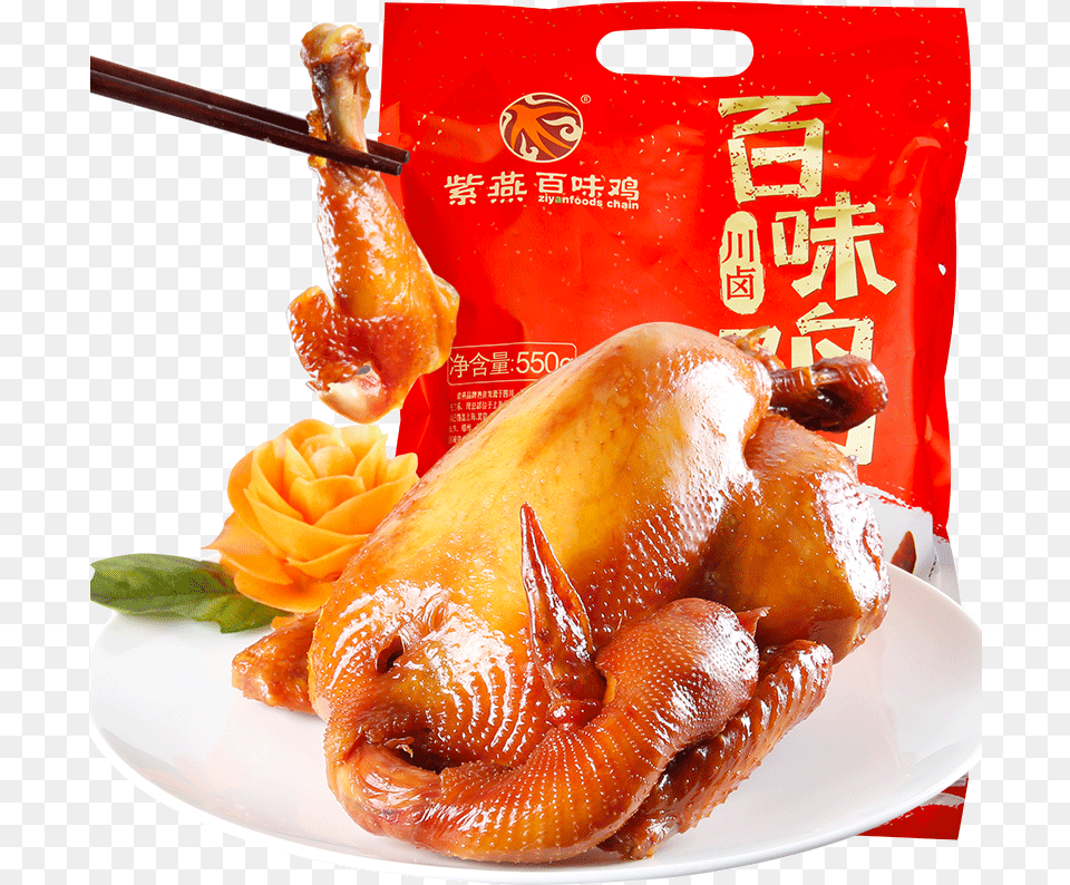 Transparent Roasted Chicken Duck Legs, Food, Meal, Roast, Flower Png Image