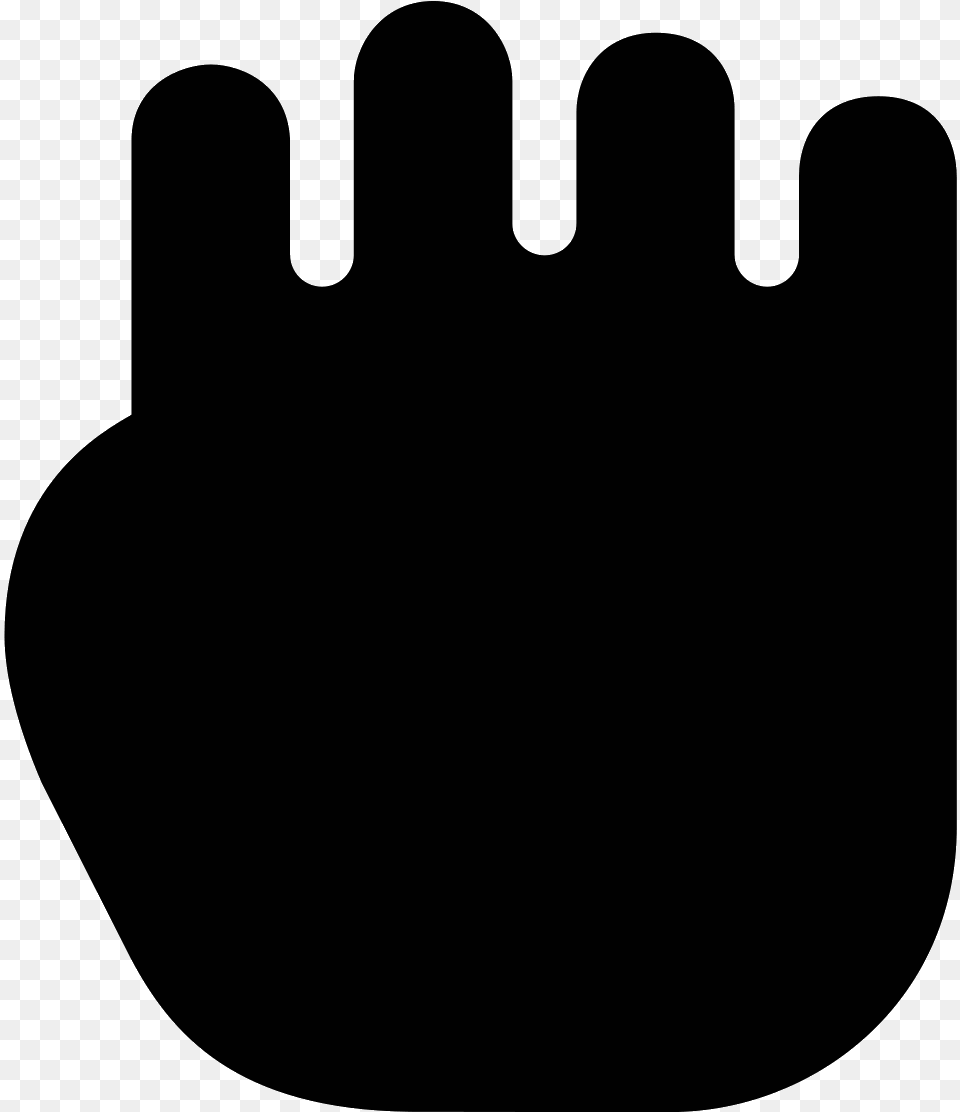 Transparent Rock Hand, Gray Free Png