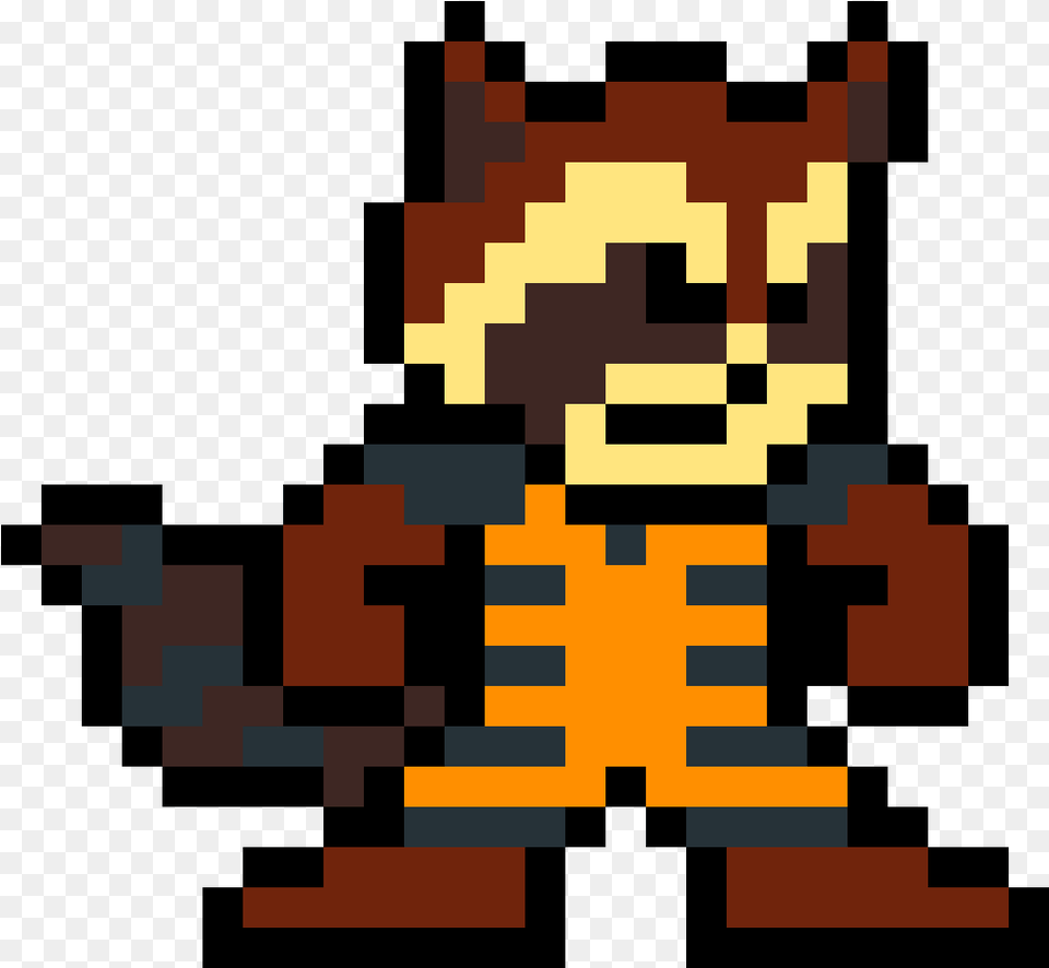 Transparent Rocket Raccoon Rocket Raccoon Pixel Art Free Png