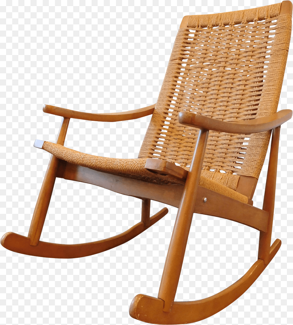 Transparent Rocking Chair Clipart Black And White Hans Wegner Style Rocking Chair Free Png Download