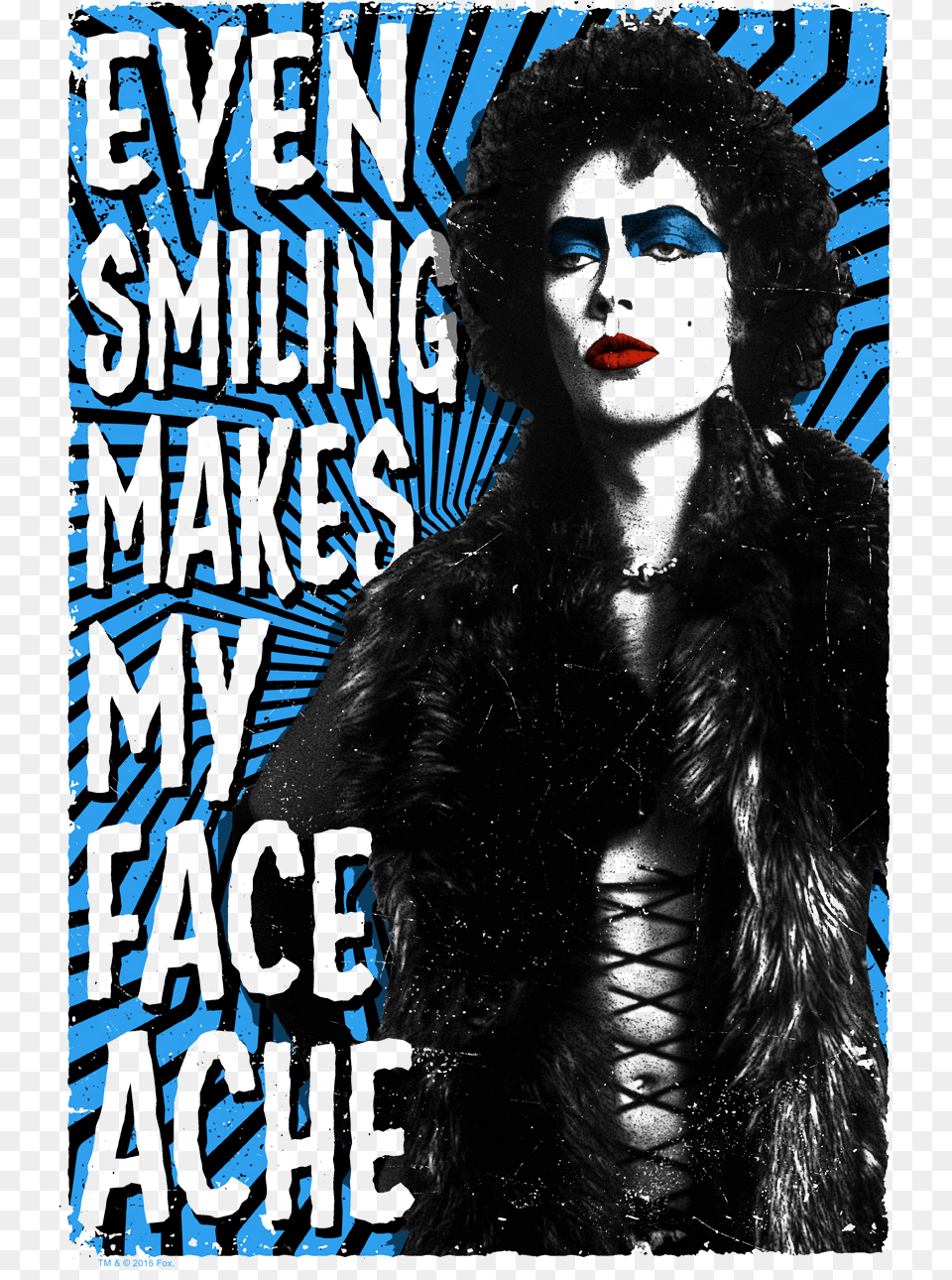 Transparent Rocky Horror Lips Poster, Adult, Person, Man, Male Free Png Download