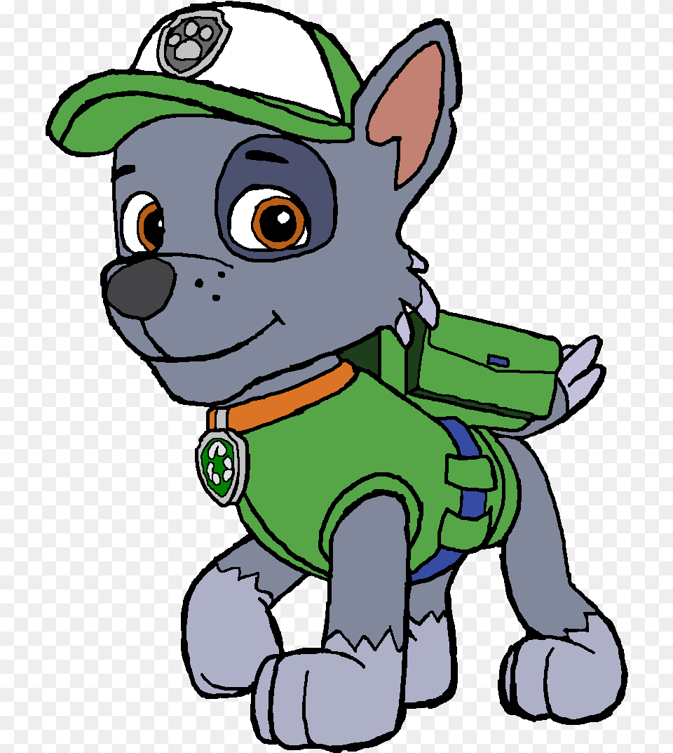 Rocky Paw Patrol Clipart Rocky Paw Patrol Drawing, Baby, Person, Face, Head Free Transparent Png